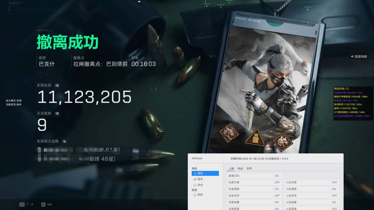 数据面板显示演示